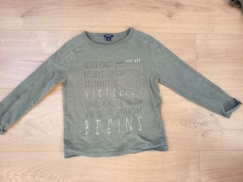 T-shirt fantaisie manches longues garçon, KIABI, taille 4 ans 