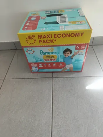Couches Pampers premium protection pants taille 6