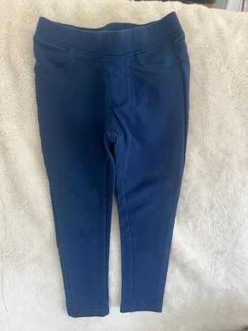 Lot de 2 leggins coton imitation jean