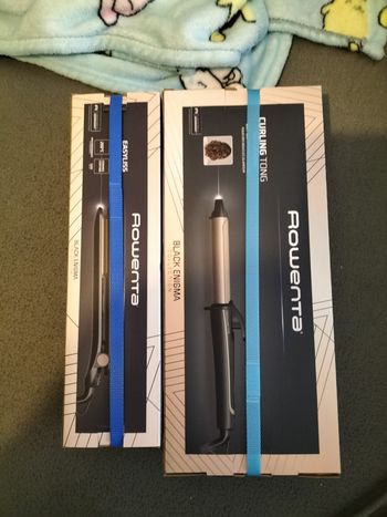 Lot Lisseur et boucleur Rowenta