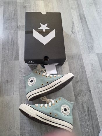 Basket Converse haute vert