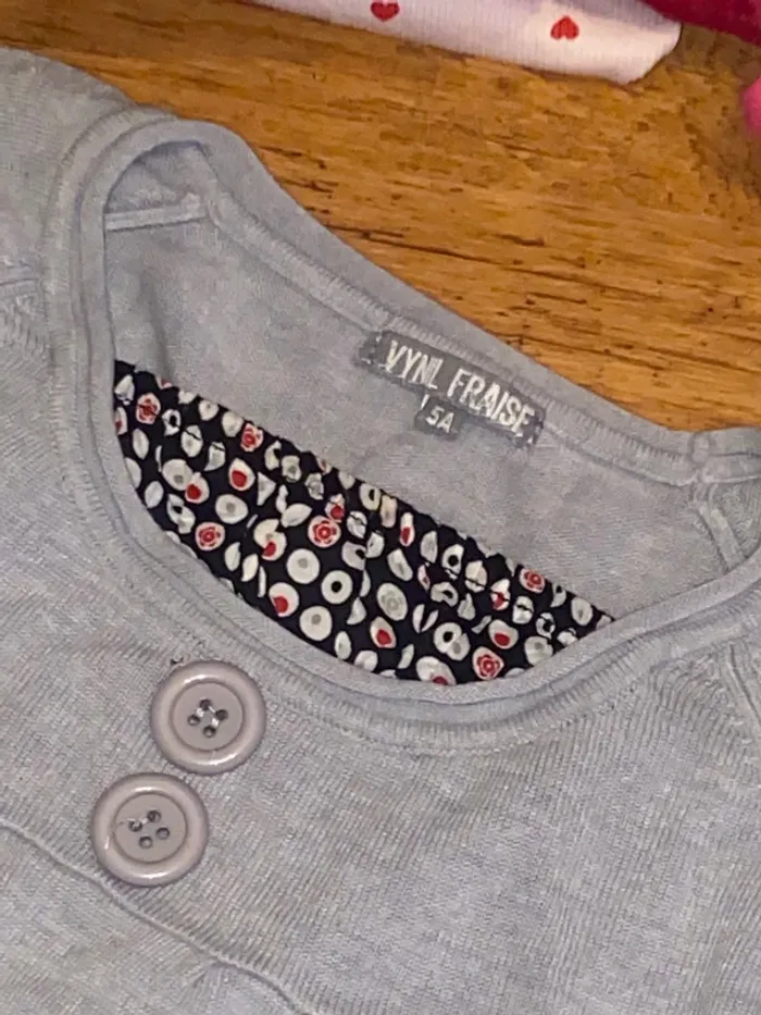Pull gris 2 en 1 - photo numéro 4