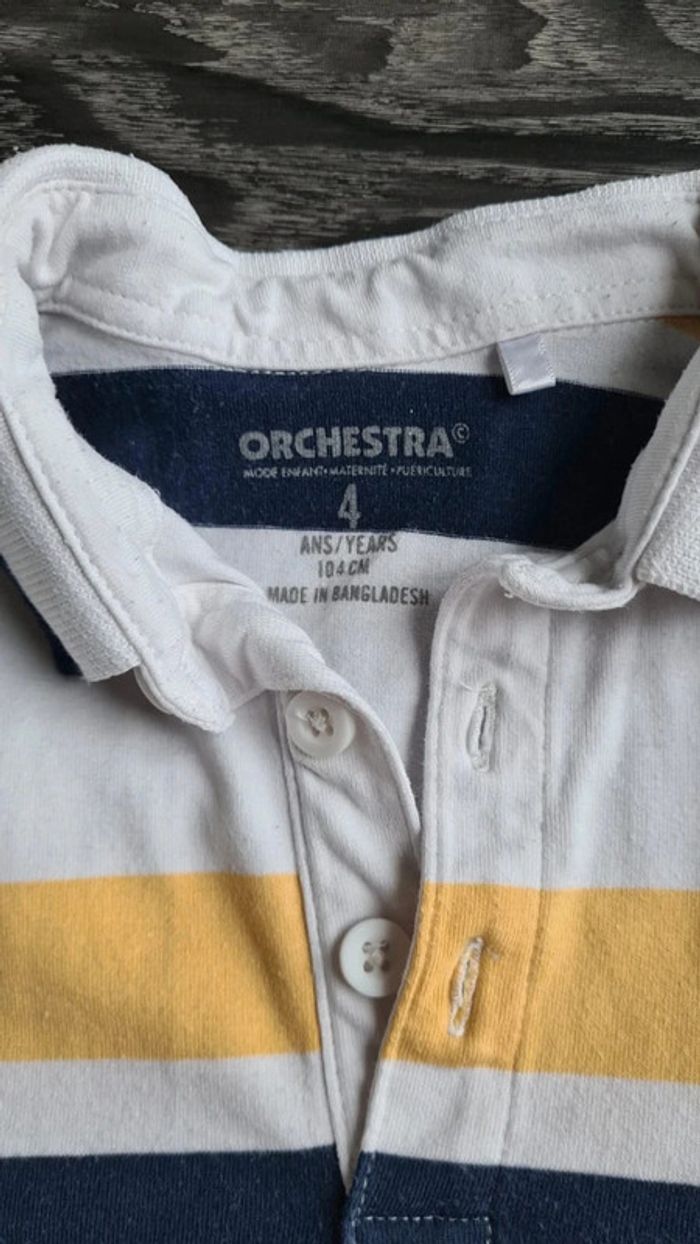 T-shirt polo 4 ans garçon - photo numéro 2