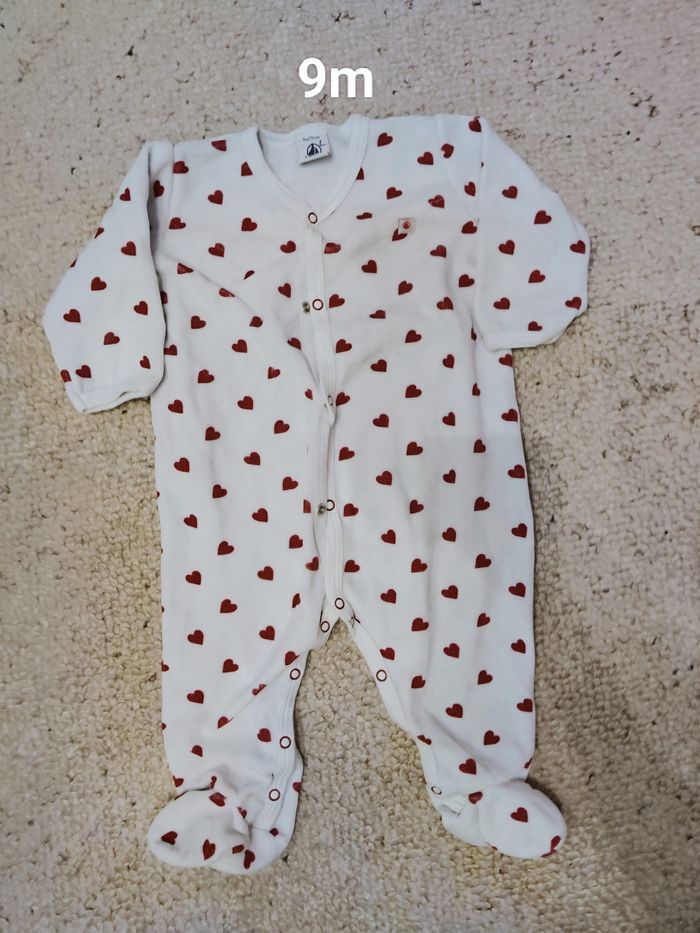 Pyjama chaud petit bateau 9m