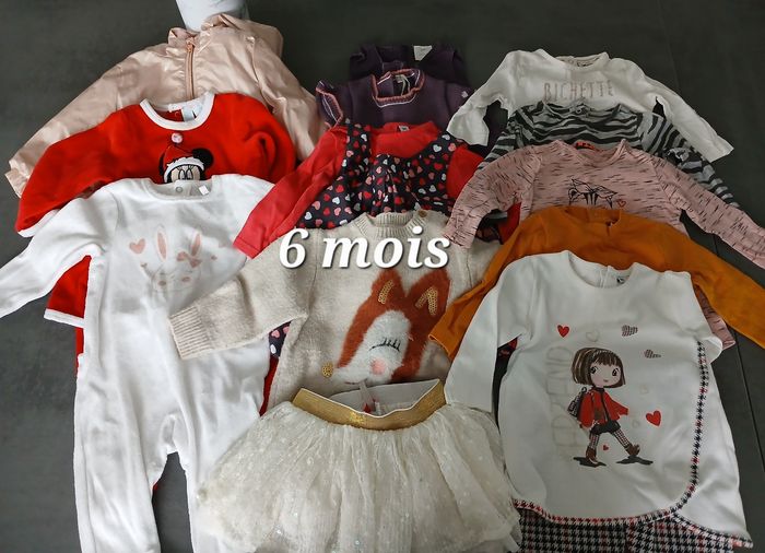 Lot automne hiver fille 6 mois