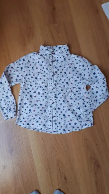 Chemise fine tape à l'oeil 6 ans