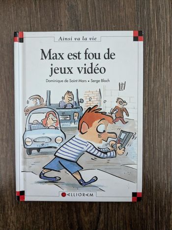 Livre Max est fou de jeux vidéo n°8