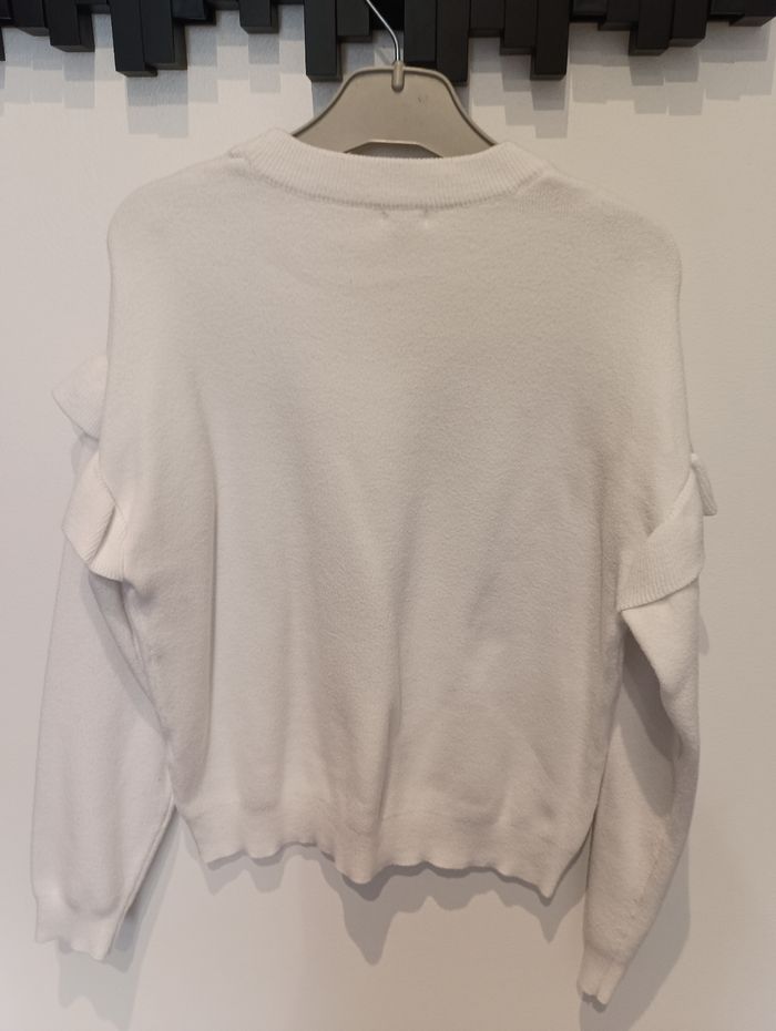 Pull blanc - photo numéro 2