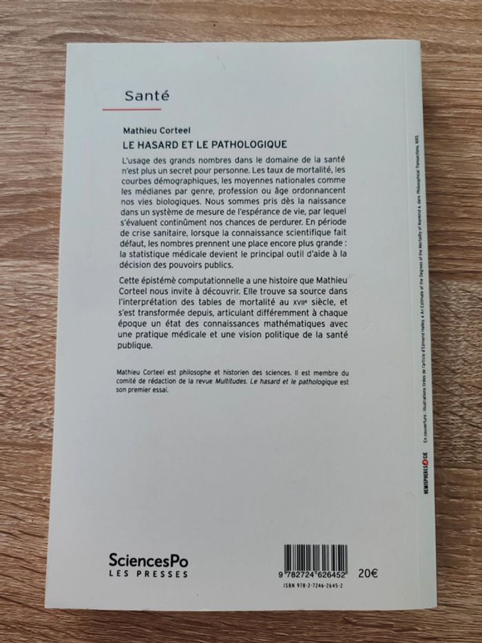 Mathieu Corteel 🌸 Le hasard et le pathologique - photo numéro 2