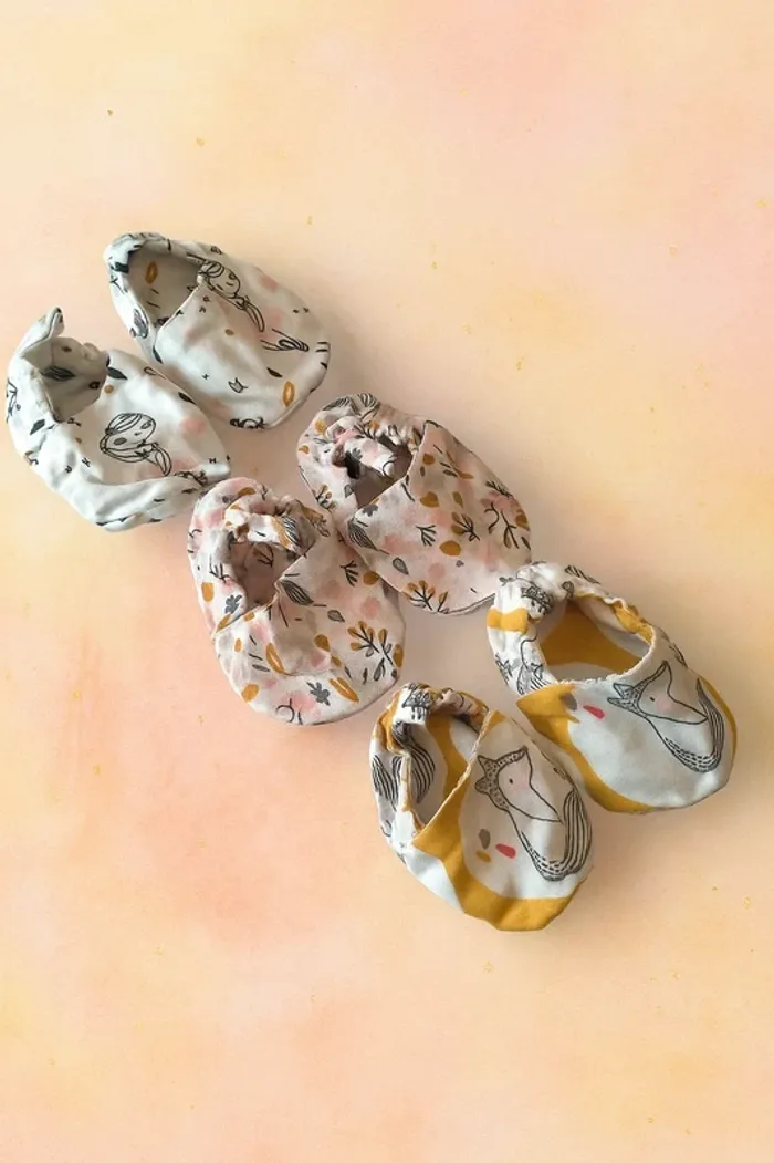 Lot de 3 paires de chaussons bébé
