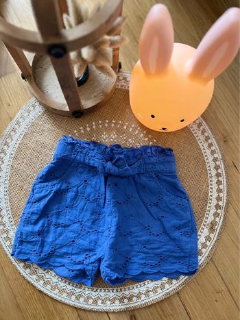 Magnifique Short bleu électrique