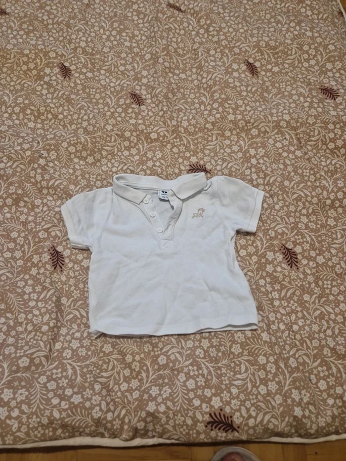 Polo blanc