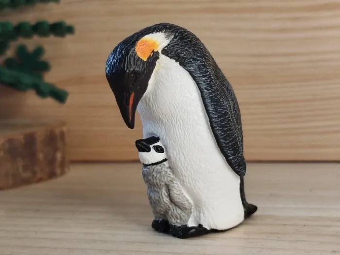 Schleich pingouin et son bébé Figurine animal de la mer - photo numéro 3