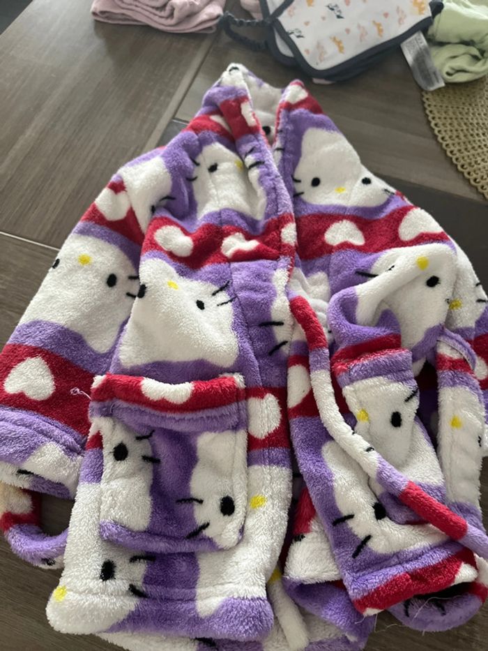 Peignoir hello kitty