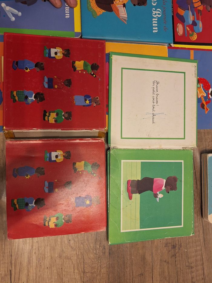 Lit de 15 livres petit ours brun - photo numéro 4