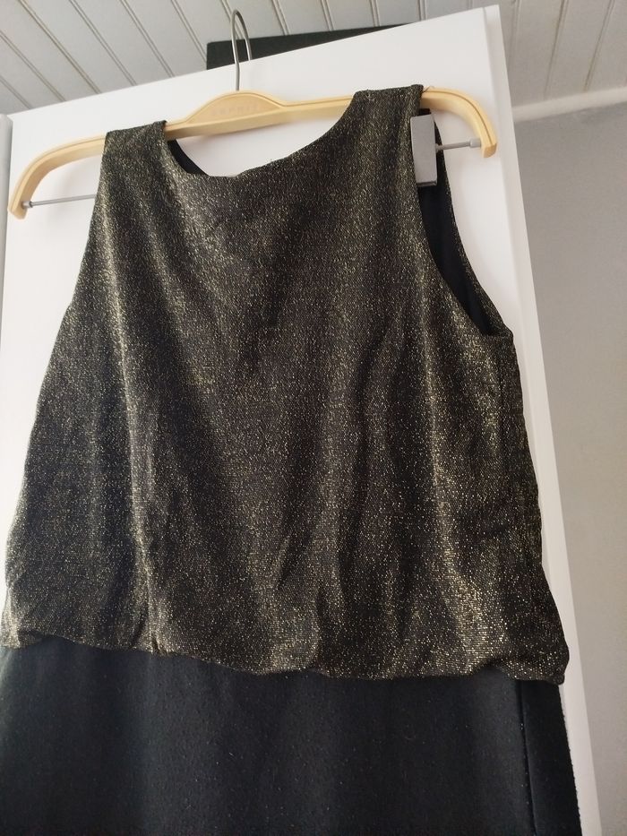 Robe festive dorée - photo numéro 2