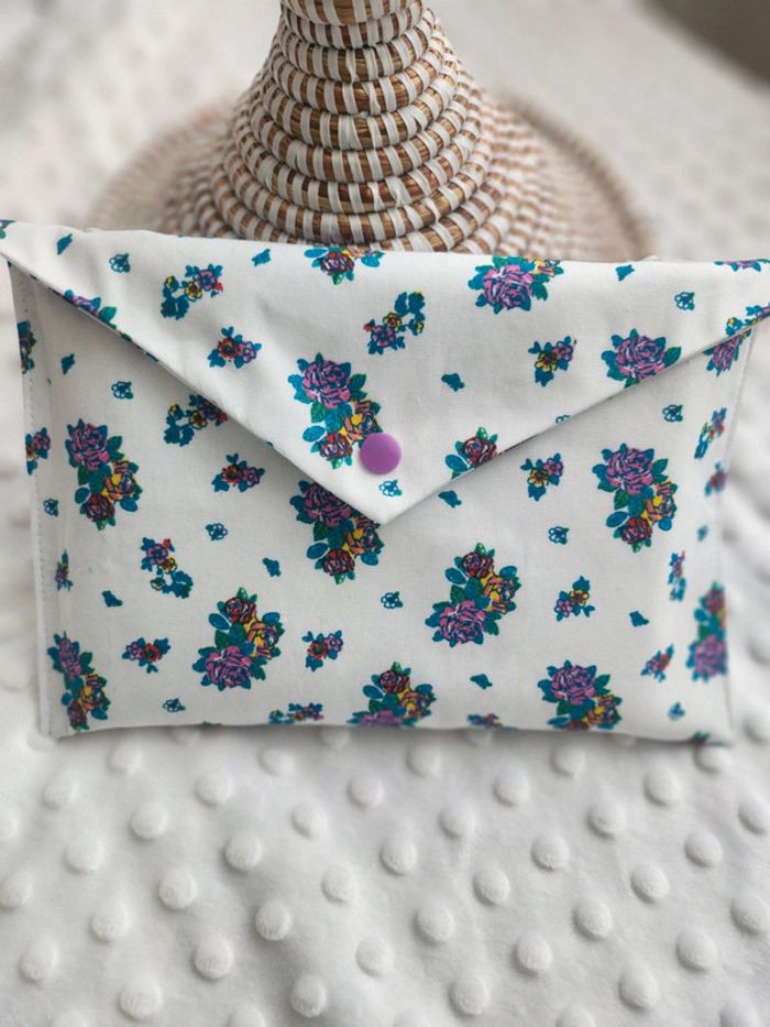 Protege livre fleuri liberty - photo numéro 4