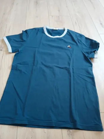 Tee shirt bleu le coq sportif