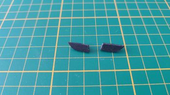 Grille capot avant pièce détachée miniature Bburago Burago Ford focus 1/24 1/24e 1/24ème #D40