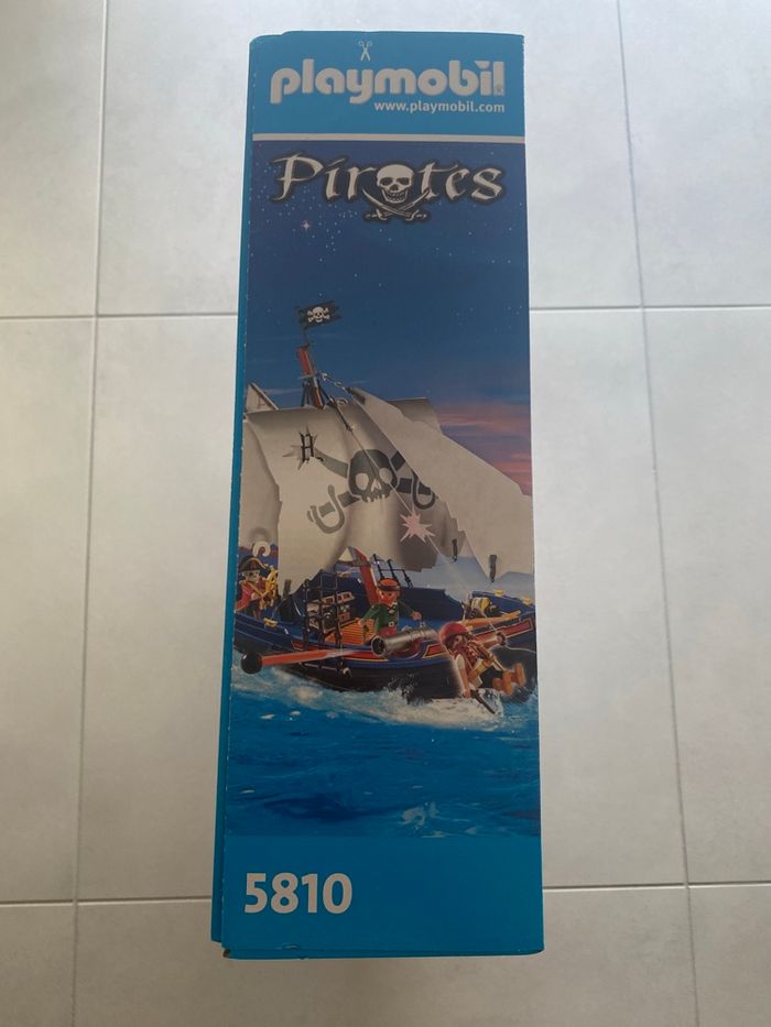Playmobil 5810 chaloupe des pirates avec canon neuf - photo numéro 9