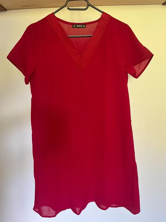 Robe d’été rouge