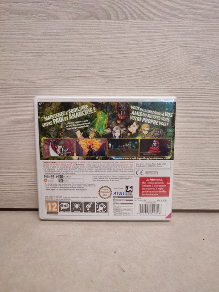 Shin Megami tensei IV apocalypse neuf 3ds - photo numéro 2