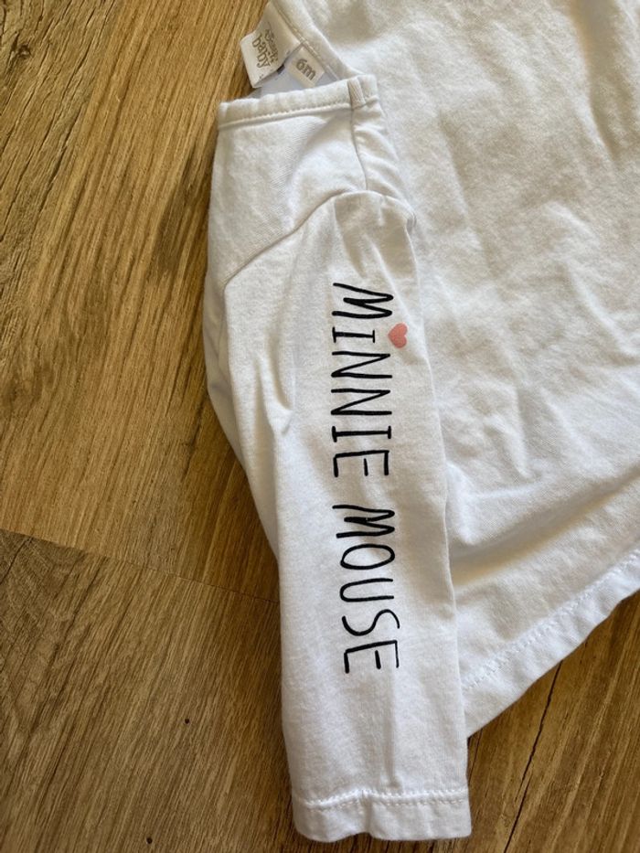 Ensemble haut Minnie + pantalon 6 mois - photo numéro 5
