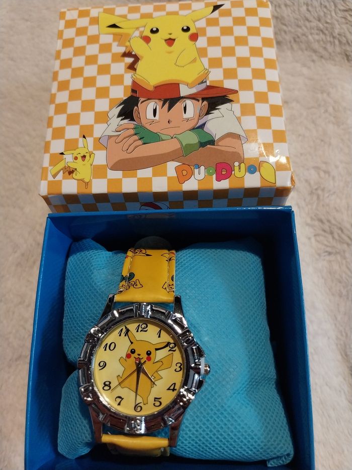 Coffret montre pikatchu