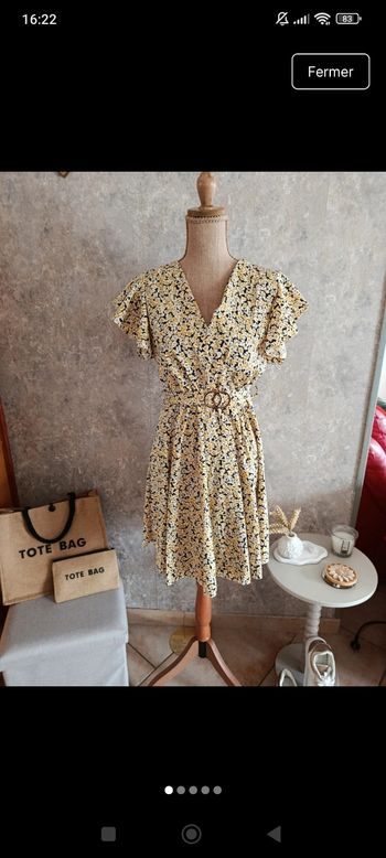 Robe d'été à fleurs 