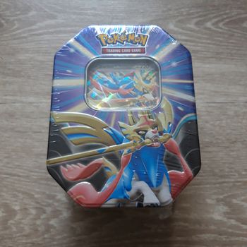Boîte en métal Pokémon Pokébox Légendes Tranchantes Zacian EX NEUVE