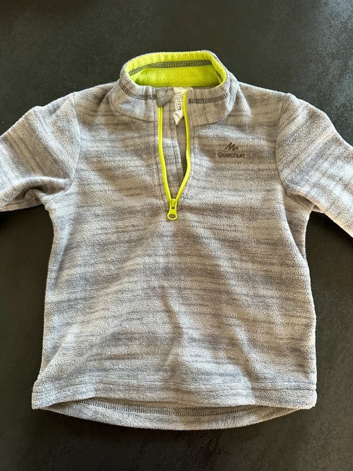 Polaire, pull quechua, 24 mois