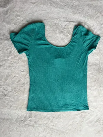 t-shirt femme jennyfer M turquoise
