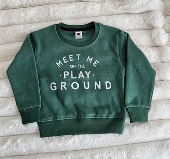 Sweat manches longues meet me on the play