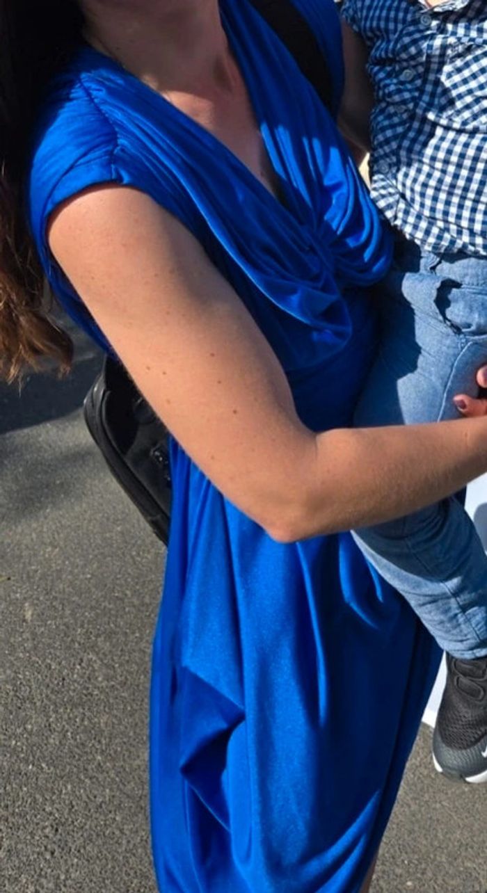 Robe bleu électrique - photo numéro 9