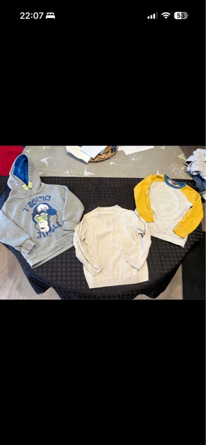 Lot de pull garçon