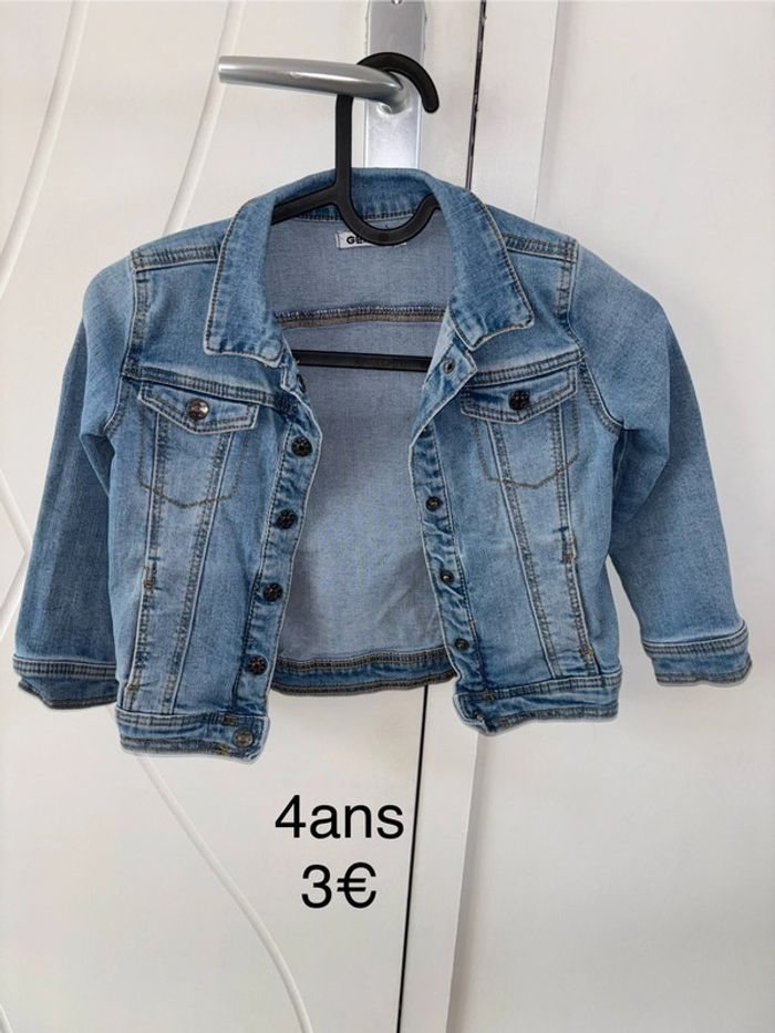 Veste en jean pour fille