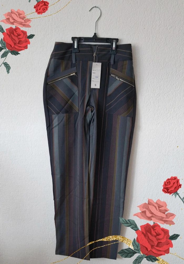 🧡 Pantalon gris pour femme taille S