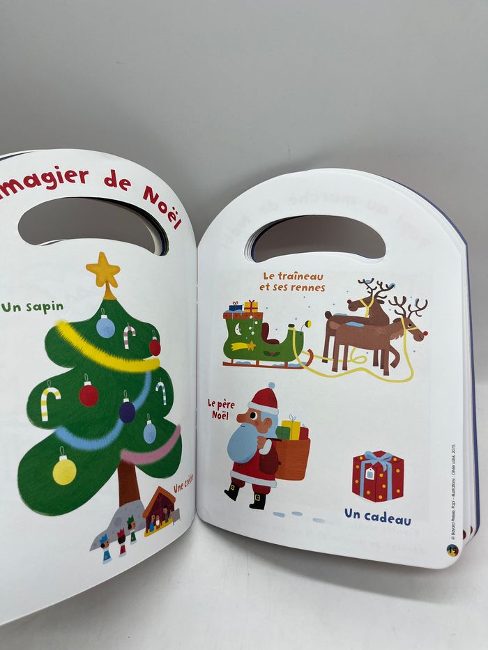 Livre d’activité magazine Popi mes premiers coloriages avec Popi special Noël Neuf ! - photo numéro 3