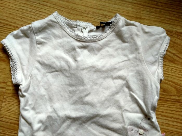 Tee shirt blanc. Terre de marins.
Taille 23 mois - photo numéro 4
