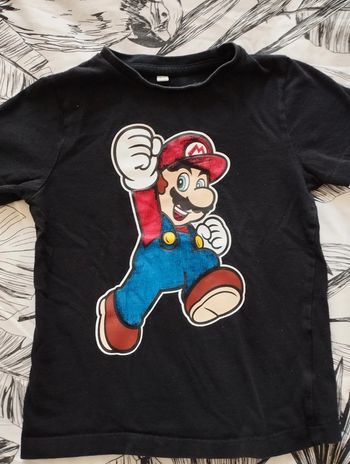 T-shirt manches courtes Super Mario 5 ans