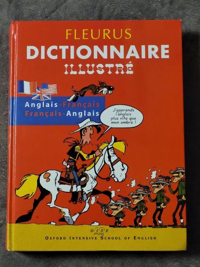 Dictionnaire illustre Lucky Luke Français / anglais Par Hubert Deveaux, Marie Garagnoux