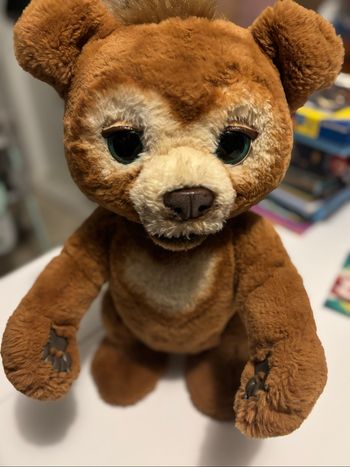 FURREAL - PELUCHE CUBBY, L'OURS CURIEUX