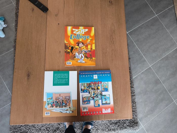 Lot de bd Zap collège, Léo et loden, la bande à bamboo - photo numéro 2
