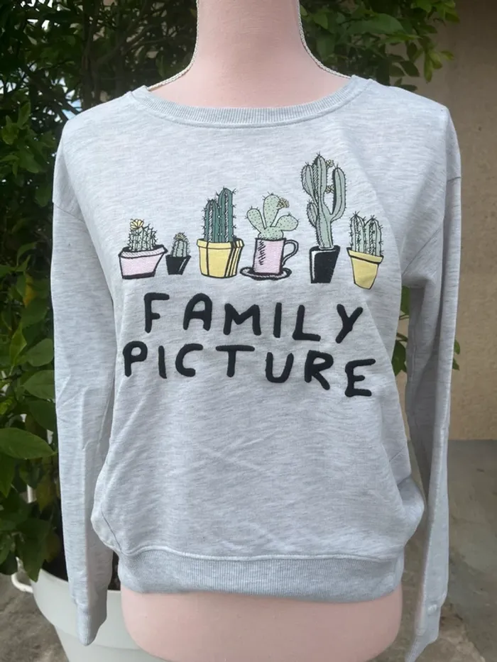 Sweat-shirt gris