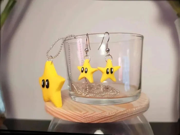 Parure  bijoux super mario - photo numéro 3