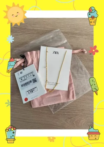 Joli collier doré Zara
