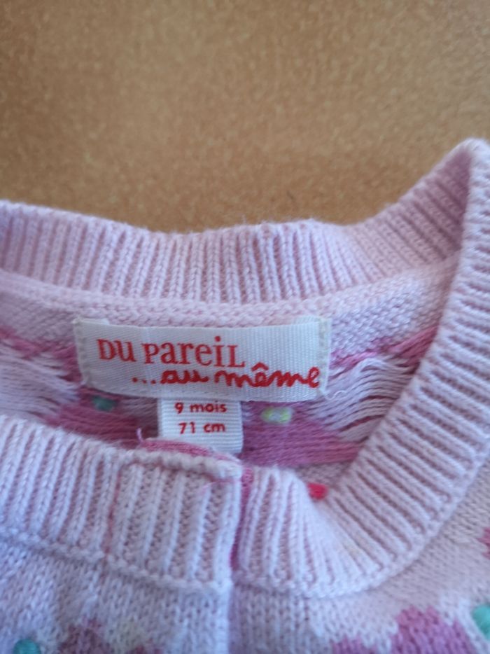 Gilets manches longues 9 mois - photo numéro 4