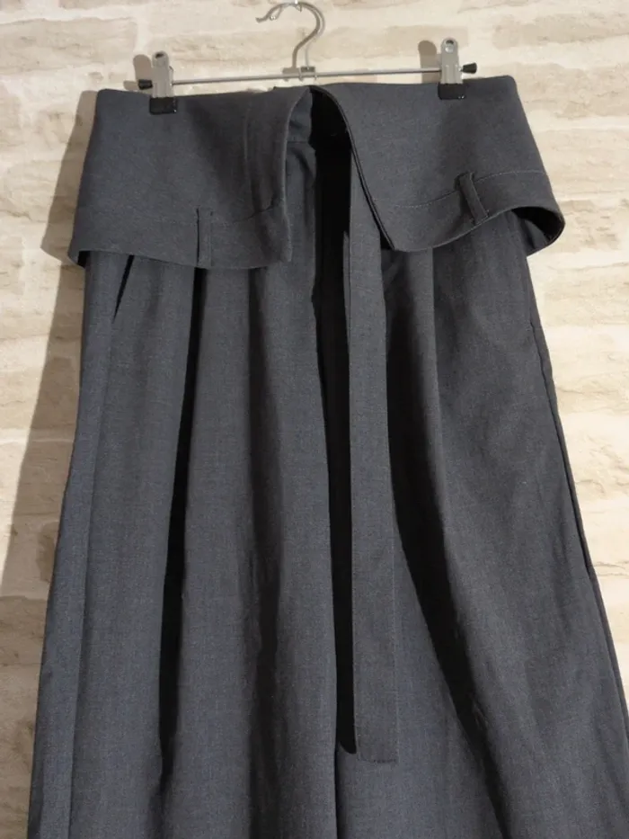 Pantalon Bershka  Gris Taille 36 - photo numéro 3