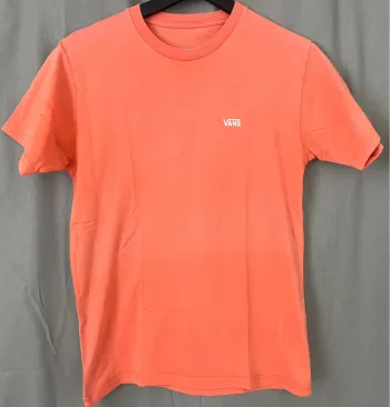 T shirt vans orange taille s