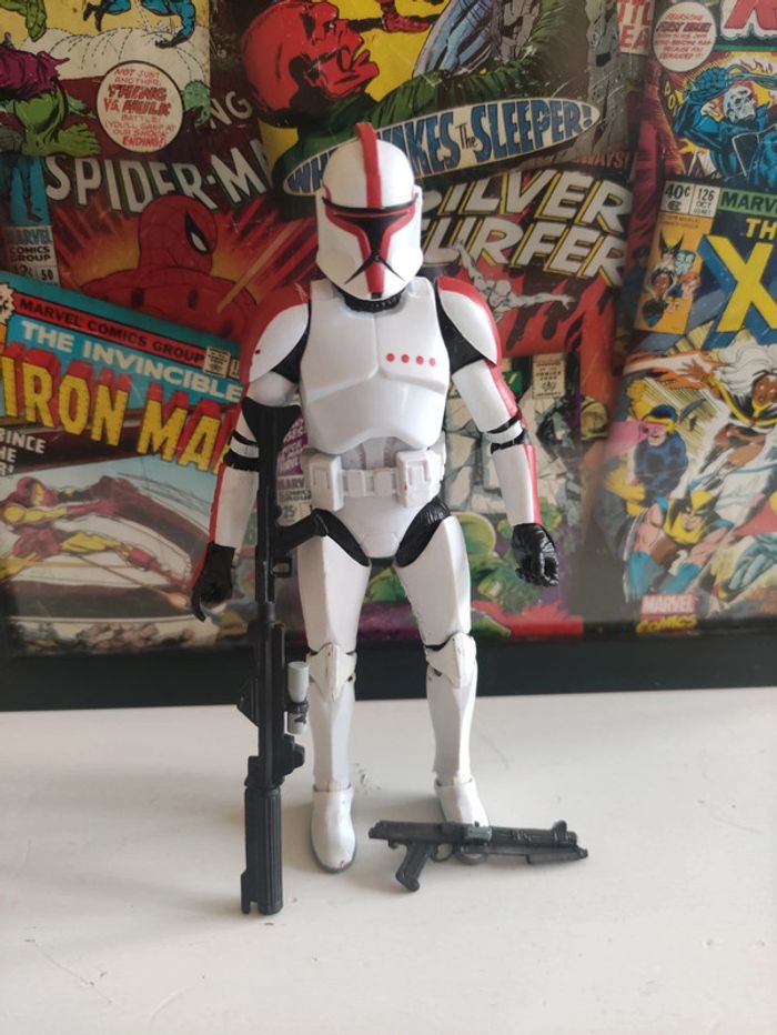 Figurine Star Wars Clone Trooper Captain 13 black series